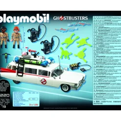 Playmobil Muñecos Articulados*Coche De Loscazafantasmas Ecto-1 Ghostbusters