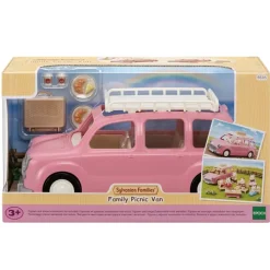 Sylvanian Families Munecas Y Peluches*Coche Monovolumen Picnic