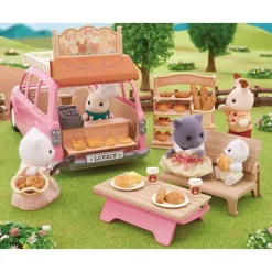 Sylvanian Families Munecas Y Peluches*Coche Monovolumen Picnic