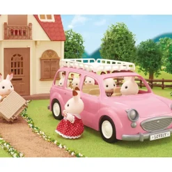 Sylvanian Families Munecas Y Peluches*Coche Monovolumen Picnic