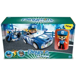 PINYPON ACTION Munecas Y Peluches*Coche Policia Vehiculos De Accion