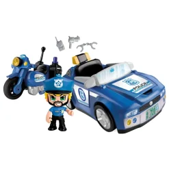 PINYPON ACTION Munecas Y Peluches*Coche Policia Vehiculos De Accion