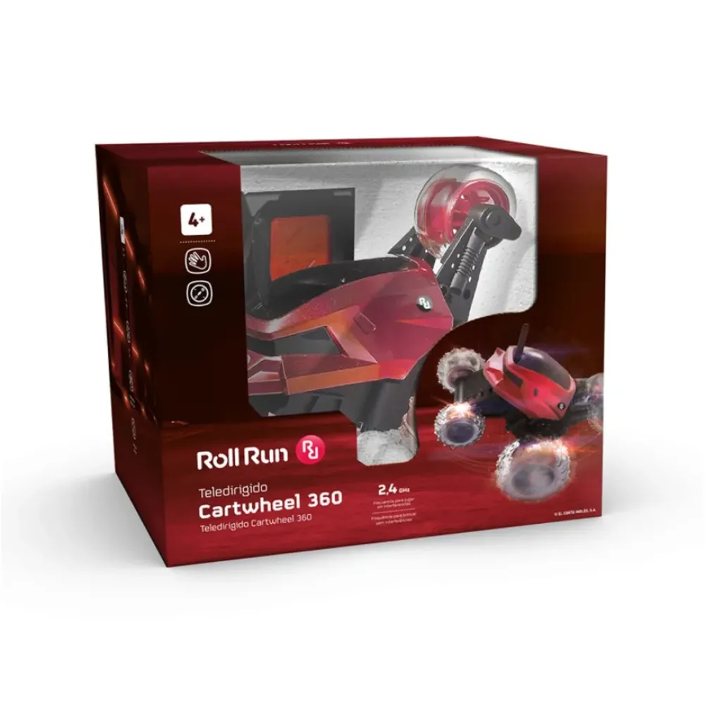 El Corte Inglés Coches, Circuitos Y Radiocontrol*Coche Teledirigido Con Ruedas Luminosas Y Rotacion 360° Cartwheel 360 El Corte Ingles