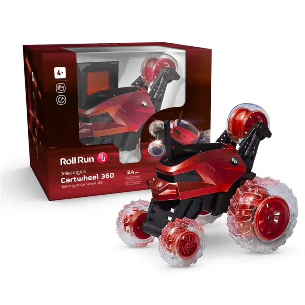 El Corte Inglés Coches, Circuitos Y Radiocontrol*Coche Teledirigido Con Ruedas Luminosas Y Rotacion 360° Cartwheel 360 El Corte Ingles