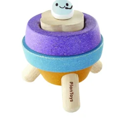 Plantoys Preescolar*Cohete Apilable Juguete De Madera