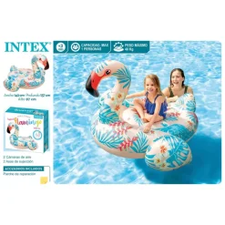 Intex Juguetes Al Aire Libre*Colchoneta Hinchable Flamenco Tropical