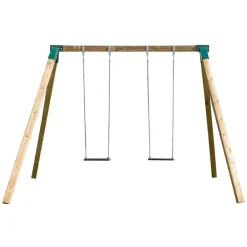 MASGAMES Casitas Y Parques*Columpio Karai Deluxe Adultos Cadenas Madera