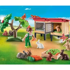 Playmobil Muñecos Articulados*Conejera Country