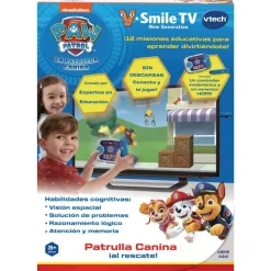 VTech Juegos Educativos*Consola V.Smile Tv New Generation Patrulla Canina Juguete Educativo