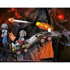 Playmobil Muñecos Articulados*Dino Mine Carro De Cohetes Dinosaurios Dino Rise