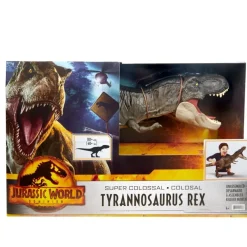 Jurassic World Muñecos Articulados*Dinosaurio Articulado T-Rex Super Colosal