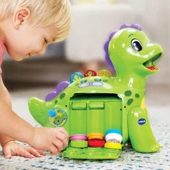 VTech Electrónicos*Dinosaurio Gloton Infantil Cuenta Y Aprende