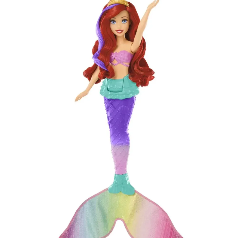 Mattel Munecas Y Peluches*Disney Princess Ariel Cambia De Color Y Nada