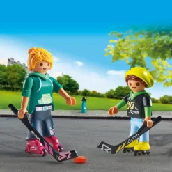 Playmobil Muñecos Articulados*Duo Pack Figuras Hockey Sobre Patines