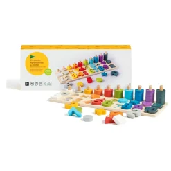 El Corte Inglés Preescolar*Encajables Aprendiendo A Contar Juguete De Madera El Corte Ingles