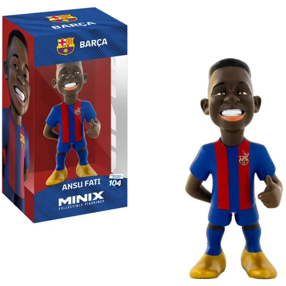 Minix Muñecos Articulados*Figura 12 Cm Ansu Fati - F.C. Barcelona