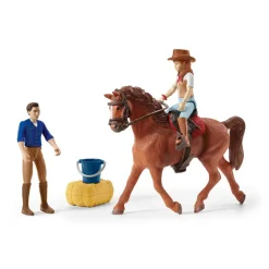 Schleich Muñecos Articulados*Figura Aventura Coche Y Remolque Caballos