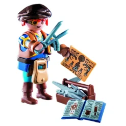 Playmobil Muñecos Articulados*Figura Dario Con Herramientas Novelmore