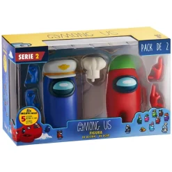 Bizak Muñecos Articulados*Figura De Accion Pack 2 En Caja Surtido Among Us S2