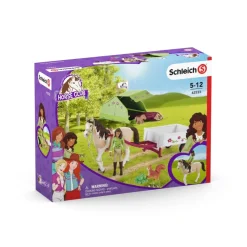 Schleich Muñecos Articulados*Figura Excursion De Acampada De Hc Sarah