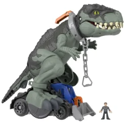 Imaginext Preescolar*Figura Grande De Juguete Articulada Con Luces Dinosaurio Uncaged Jurassic World