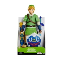 Nintendo Muñecos Articulados*Figura Grande Link Con Accesorios Zelda