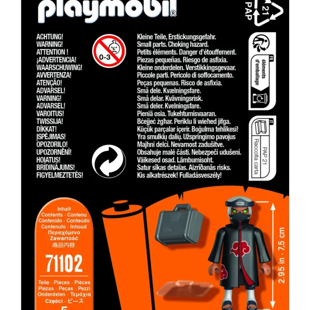 Playmobil Muñecos Articulados*Figura Kakuzu Naruto