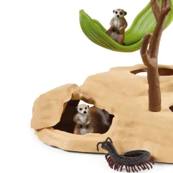 Schleich Muñecos Articulados*Figura Monticulo De Suricatas