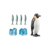 Playmobil Muñecos Articulados*Figura Pinguino Emperador Animales Wiltopia