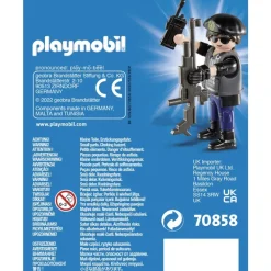 Playmobil Muñecos Articulados*Figura Policia Playmo-Friends