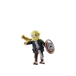 Playmobil Muñecos Articulados*Figura Vikingo Con Espada Y Escudo Playmo-Friends