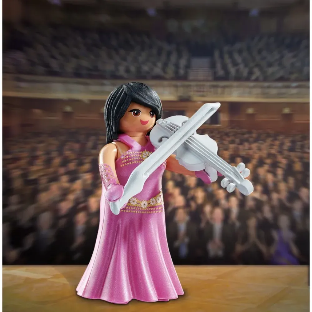 Playmobil Muñecos Articulados*Figura Violinista Playmo-Friends