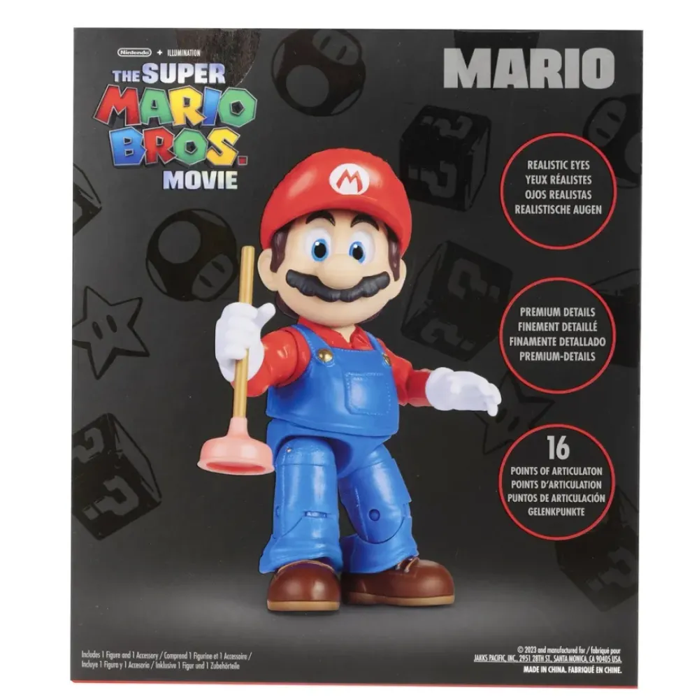 Nintendo Muñecos Articulados*Figuras De 13 Cm Articuladas Super Mario Bros La Pelicula