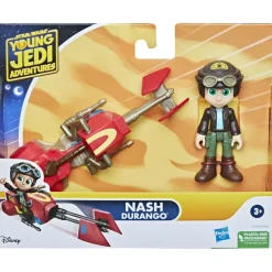 Hasbro Preescolar*Figuras De Accion Surtidas Con Moto Speeder Young Jedi Star Wars