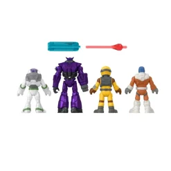 Imaginext Preescolar*Figuras De Juguete Multipack Buzz Viajero Del Tiempo Lightyear Mattel