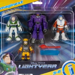 Imaginext Preescolar*Figuras De Juguete Multipack Buzz Viajero Del Tiempo Lightyear Mattel