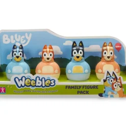 Bluey Preescolar*Figuras Weeblespack 4