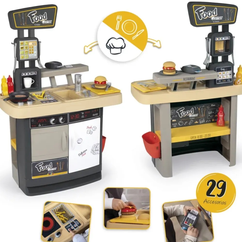 Smoby Jugar A Ser Mayor*Food Corner Restaurante