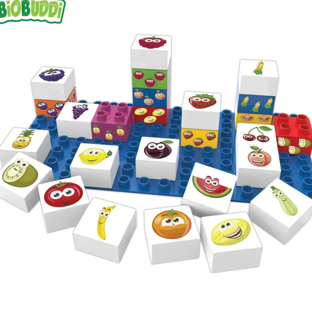 Biobuddi Preescolar*Frutas 27 Piezas + Base