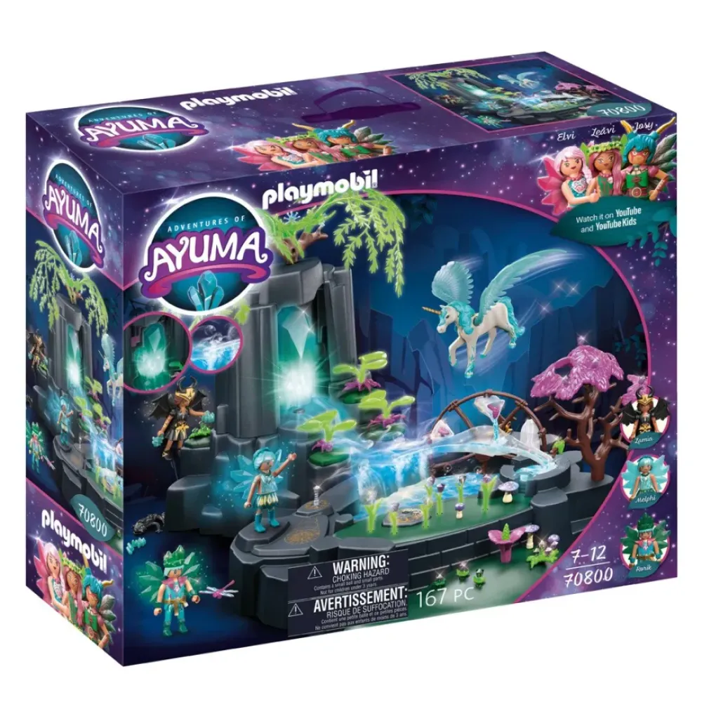 Playmobil Muñecos Articulados*Fuente De Energia Magica Adventures Of Ayuma