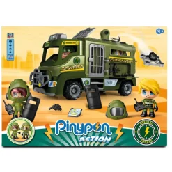 PINYPON ACTION Muñecos Articulados*Furgon De Fuerzas Especiales