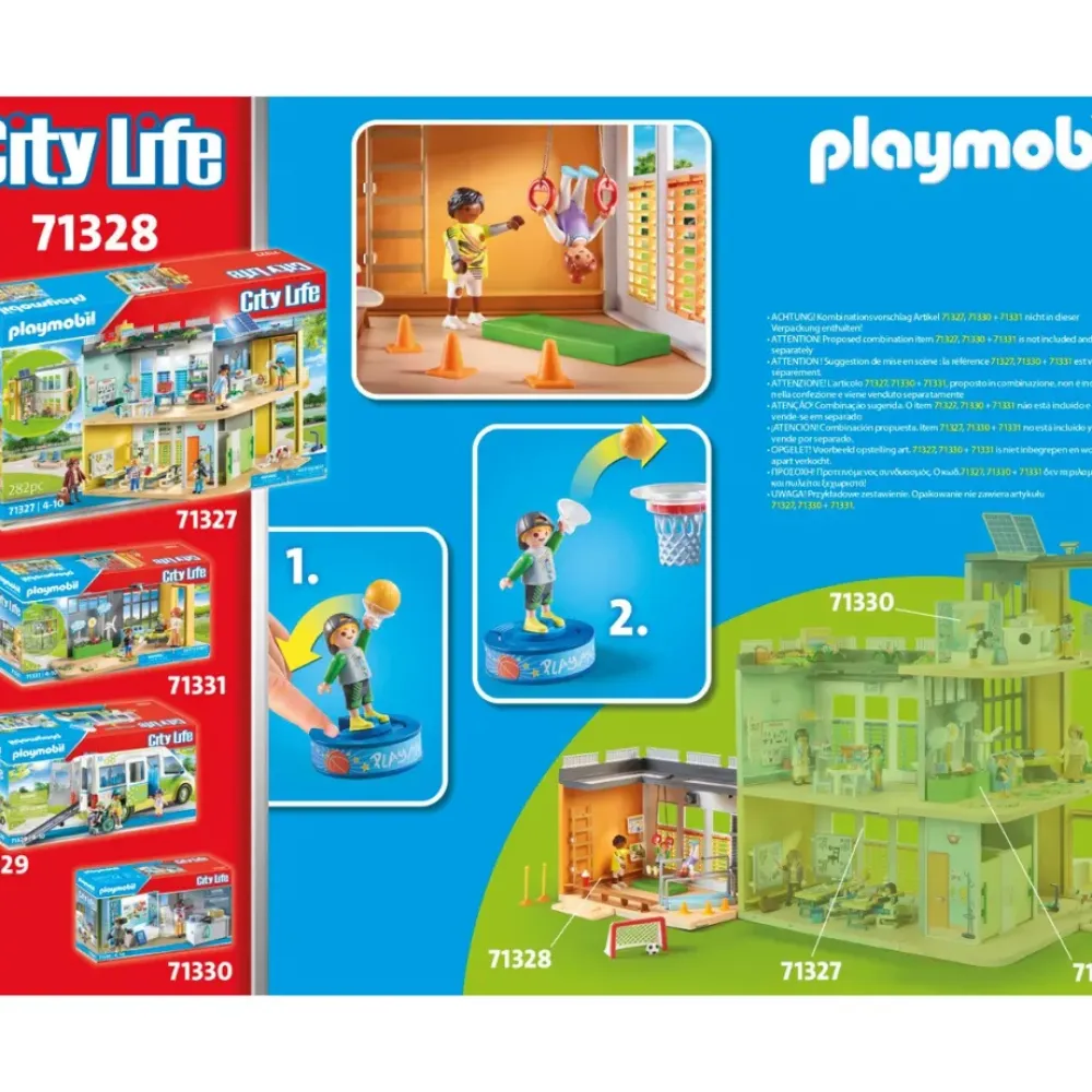 Playmobil Muñecos Articulados*Gimnasio Extension City Life