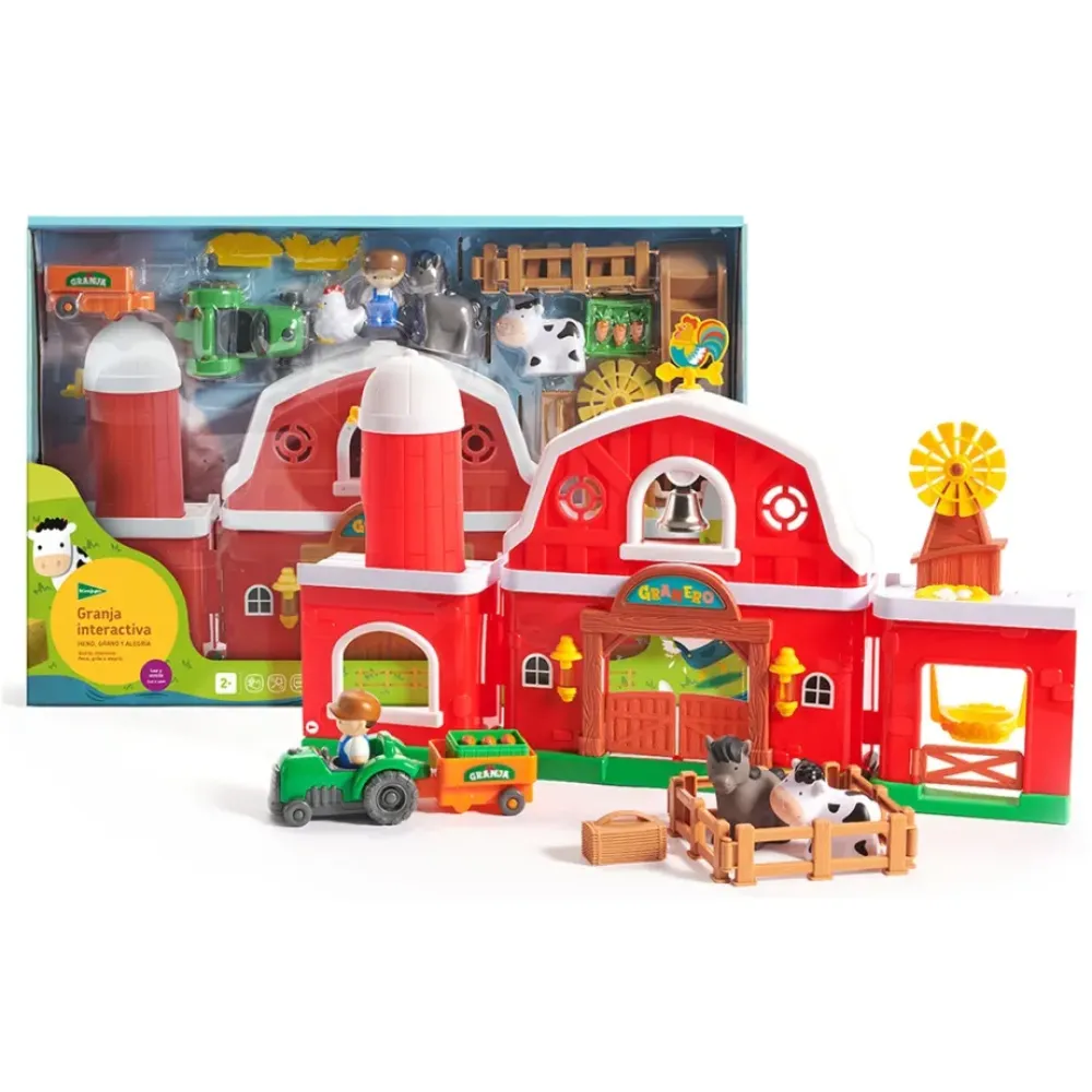 El Corte Inglés Preescolar*Granja Interactiva Con Luz Y Sonido Heno, Grano Y Alegriael Corte Inglesq