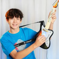 Cefatronic Electrónicos*Guitarra Electrica Con Amplificador Jam Hero