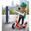 Playmobil Muñecos Articulados*Hipster Con E-Scooter Special Plus