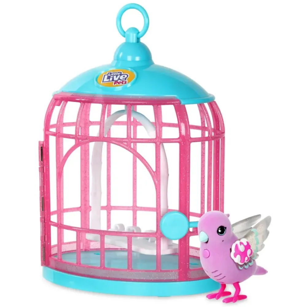 Little Live Pets Munecas Y Peluches*Jaula Pajaros Parlanchines