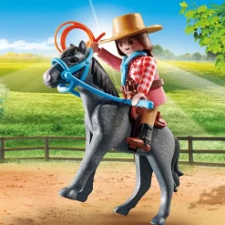 Playmobil Muñecos Articulados*Jinete Del Oeste Special Plus