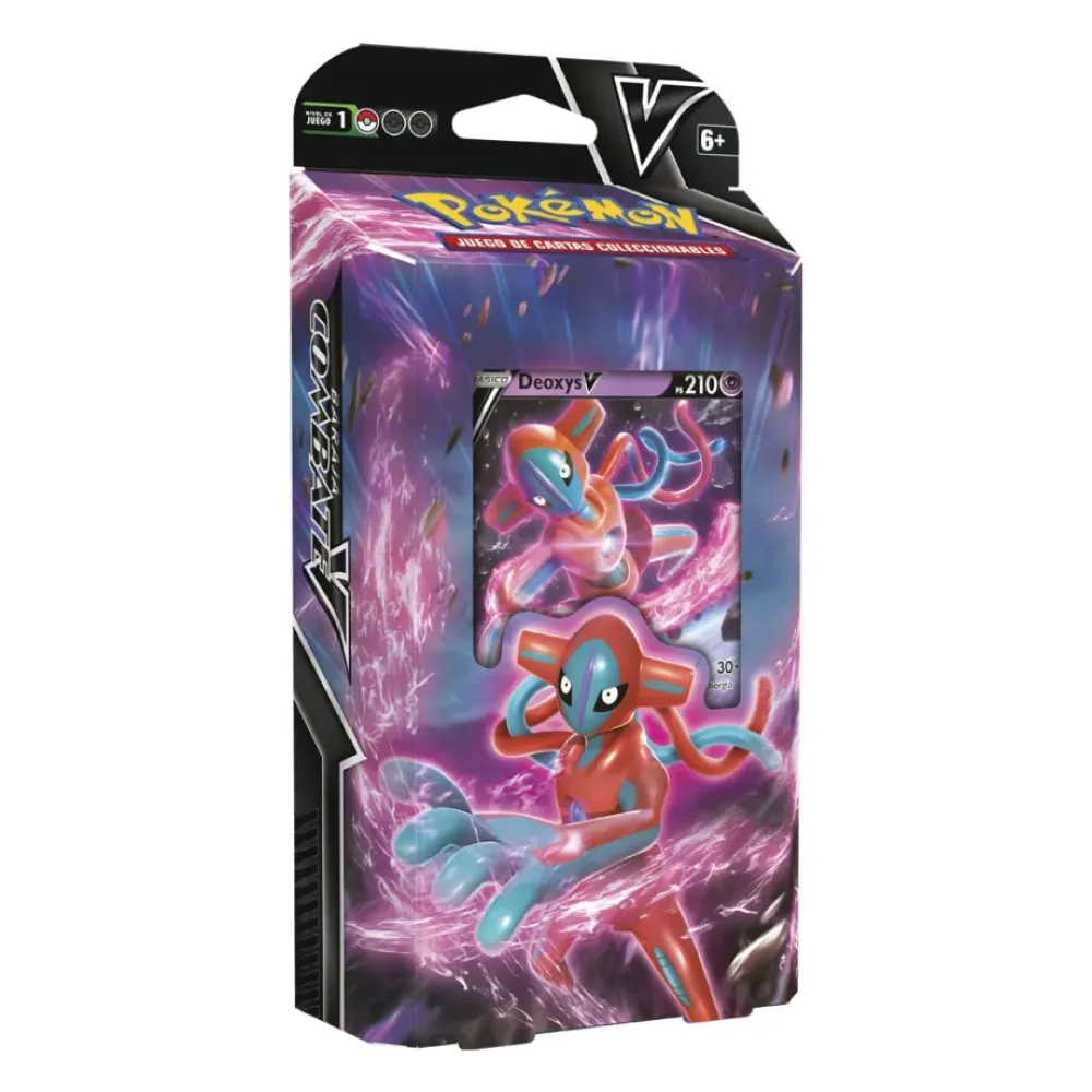 BANDAI Juegos De Mesa*Juego De Cartas Coleccionables Pokemon Lata V Battle Deck Pokemon Tcg Jcc
