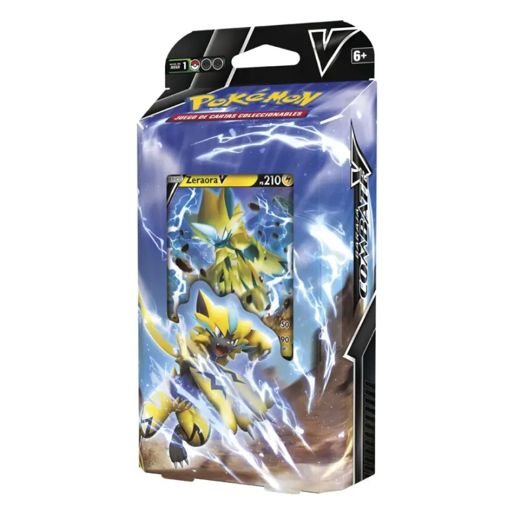 BANDAI Juegos De Mesa*Juego De Cartas Coleccionables Pokemon Lata V Battle Deck Pokemon Tcg Jcc