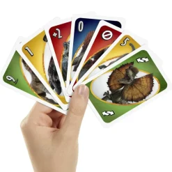 Uno Juegos De Mesa*Juego De Cartas Jurassic World 3 Mattel Games
